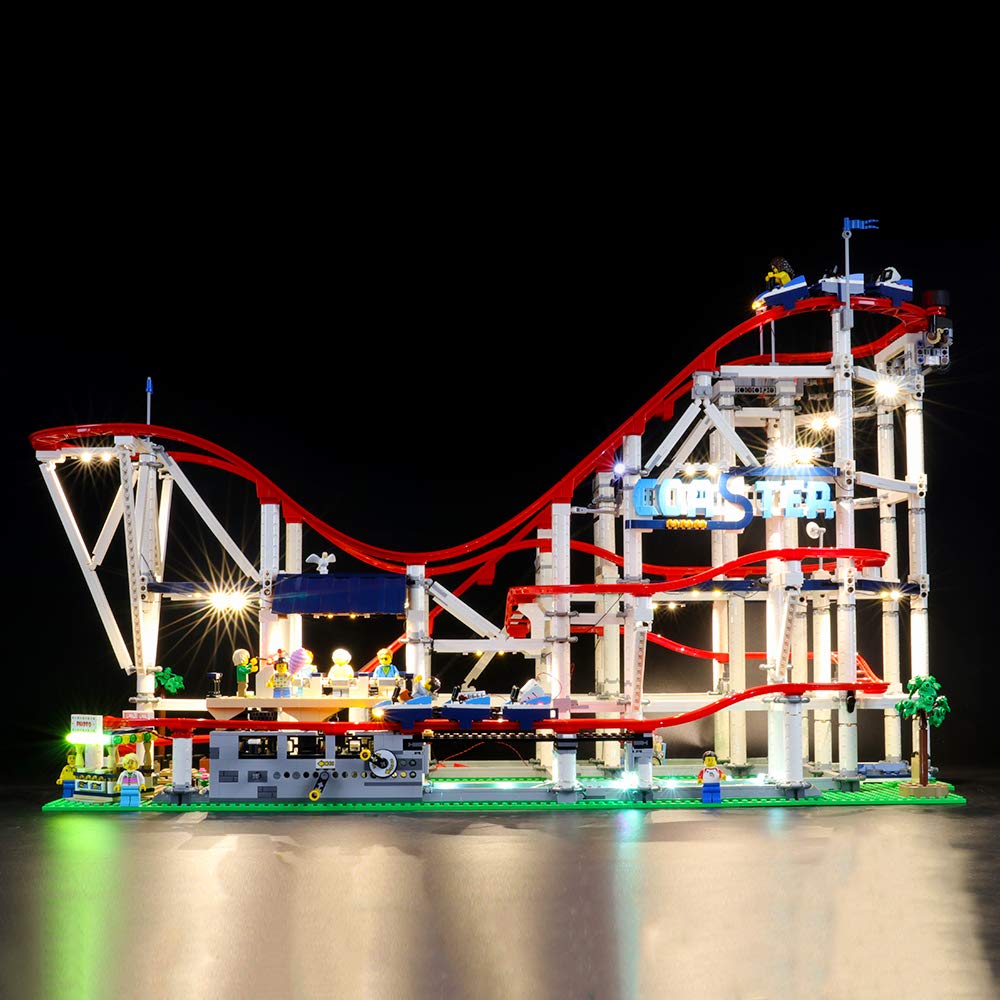 Foto 1 | Kit De Iluminación Briksmax Para Lego Roller Coaster 10261 Con Led - Venta Internacional.