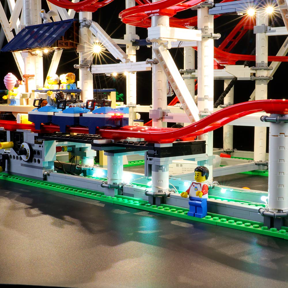 Foto 4 pulgar | Kit De Iluminación Briksmax Para Lego Roller Coaster 10261 Con Led - Venta Internacional.