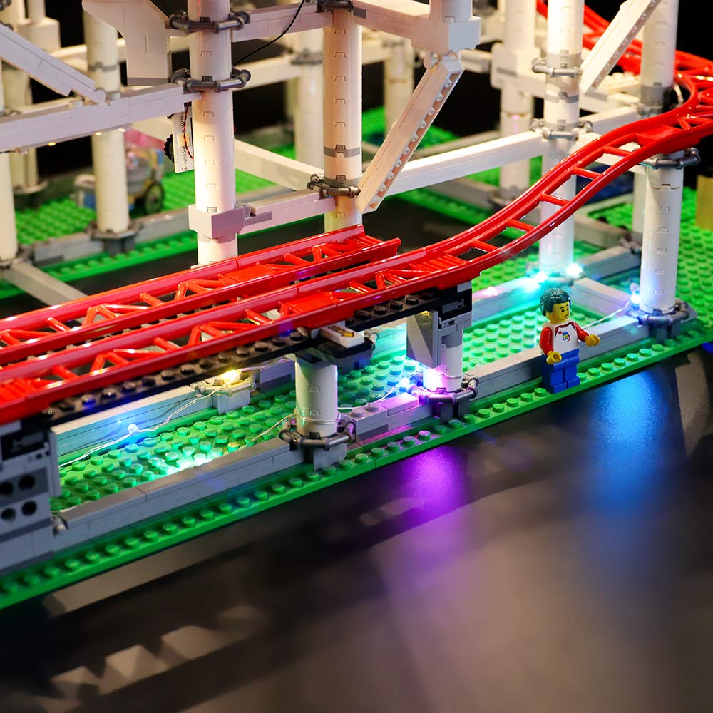 Foto 6 pulgar | Kit De Iluminación Briksmax Para Lego Roller Coaster 10261 Con Led - Venta Internacional.