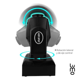 Foto 6 | Set X2 Luces Dj Cabezal Movil 60w Led +mochila Transportadora
