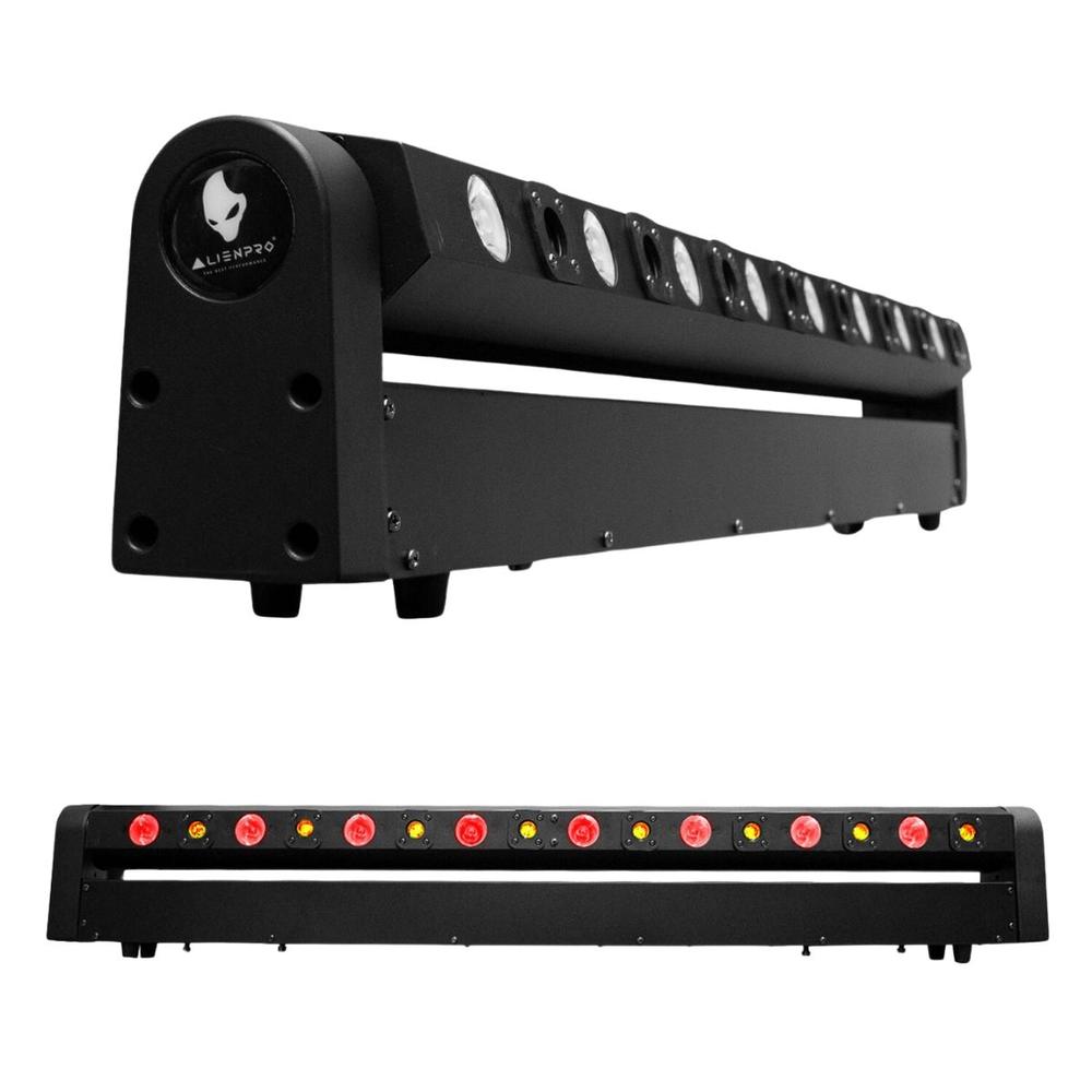 Barra Led Multi Beam Sniper 8+8 70w Alienpro De 8 Leds X 3w