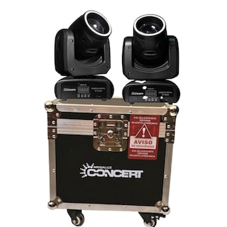 Foto 1 | Case 2 Cabezas Roboticas Mini R1 Beam Led 90w Aroled