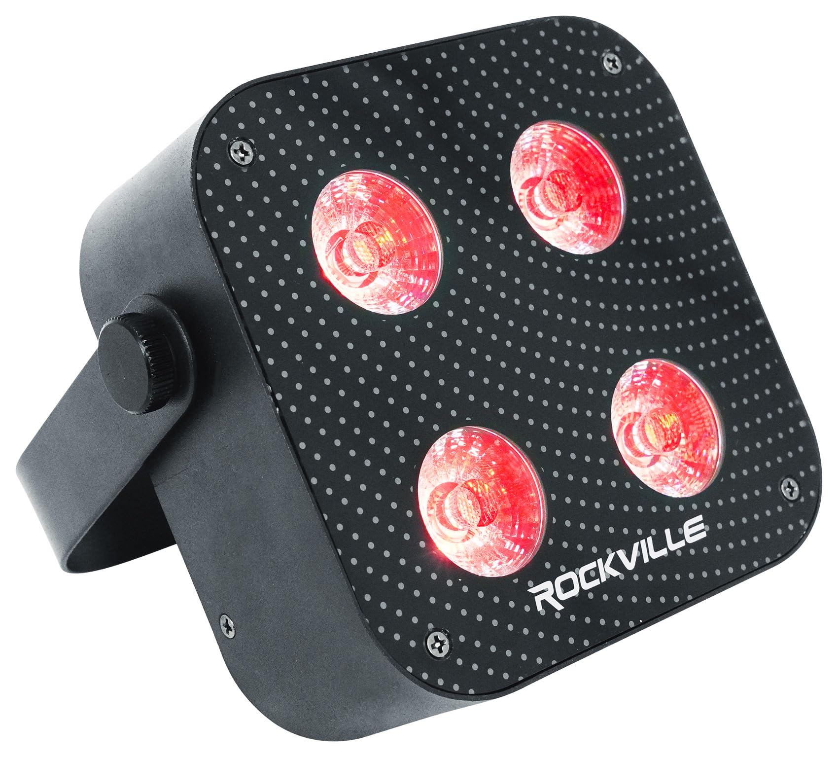 Foto 2 | Luces Led De Lavado Rockville Mini Ir4 Negras, Paquete De 4 Unidades, Rgbwa+uv - Venta Internacional.