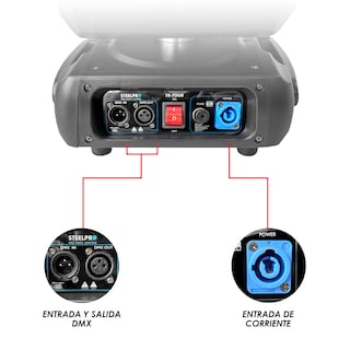 Foto 5 | Case Cabeza Movil Beam 7r Tour Dmx + Arcoiris Luz Escenario Dj Steelpro Gratis 4 Pro Clamps Steelpro
