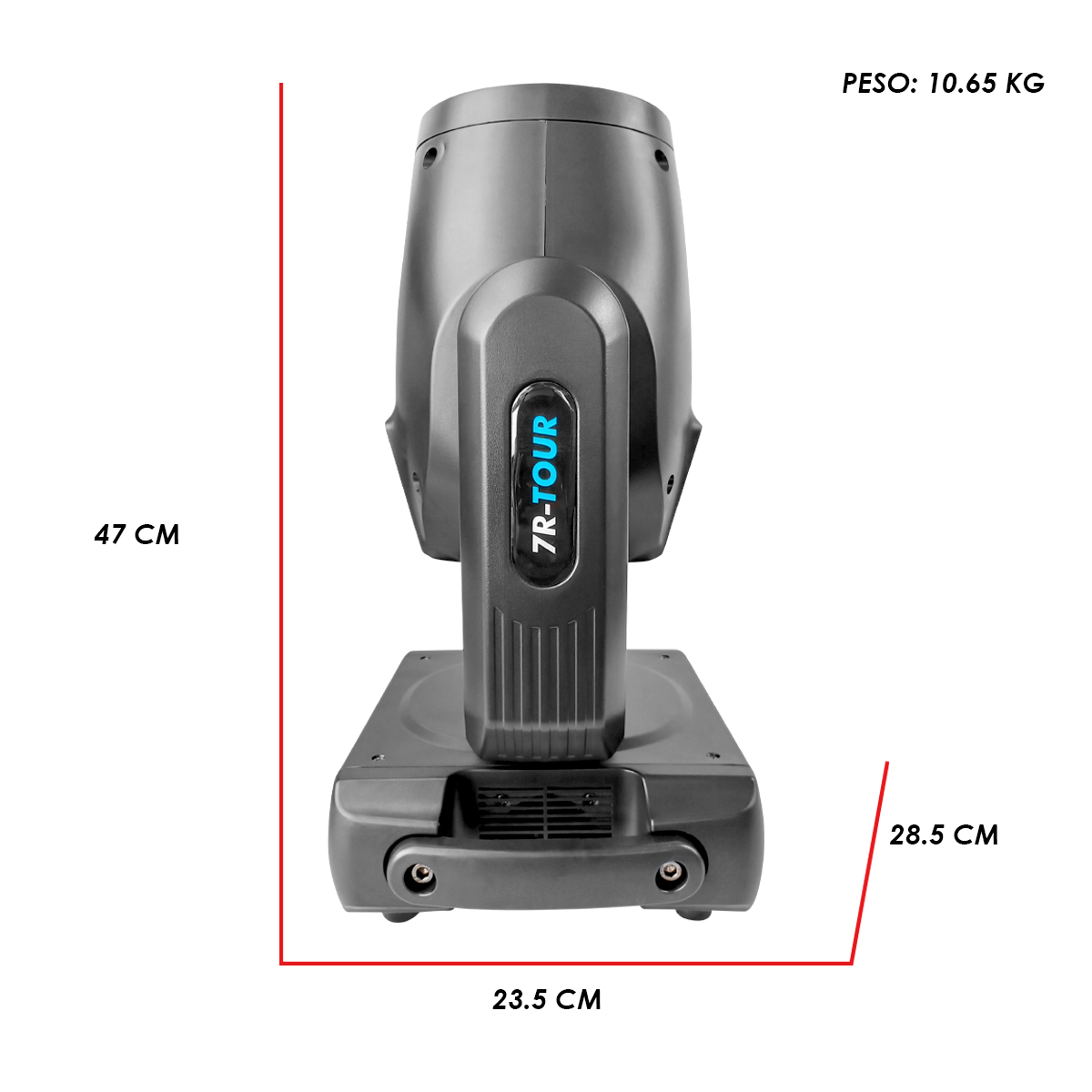 Foto 7 pulgar | Case Cabeza Movil Beam 7r Tour Dmx + Arcoiris Luz Escenario Dj Steelpro Gratis 4 Pro Clamps Steelpro