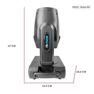 Foto 6 | Case Cabeza Movil Beam 7r Tour Dmx + Arcoiris Luz Escenario Dj Steelpro Gratis 4 Pro Clamps Steelpro