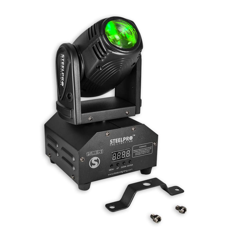 Foto 3 pulgar | Steelpro Maleta Con 2 Mini Cabezas Móvil Beam Rgbw, 4 En 1