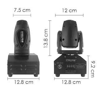 Foto 3 | Steelpro Maleta Con 2 Mini Cabezas Móvil Beam Rgbw, 4 En 1