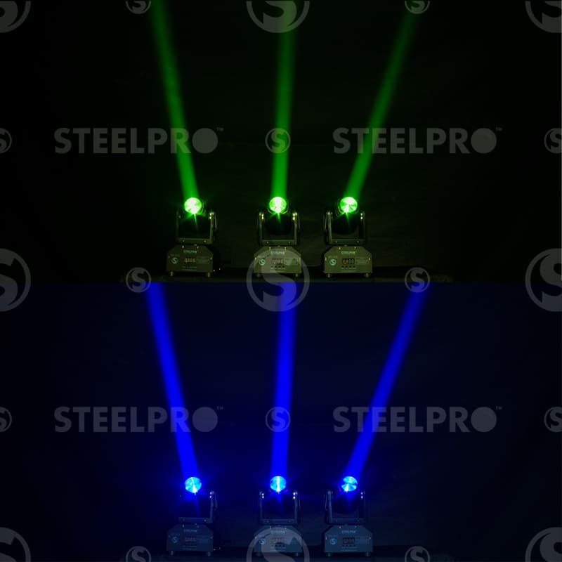 Foto 7 pulgar | Steelpro Maleta Con 2 Mini Cabezas Móvil Beam Rgbw, 4 En 1