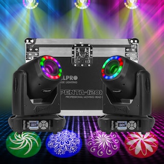 Foto 1 | Cabeza Móvil Spot 120w Prisma 5 Caras Aro Smd Case Steelpro