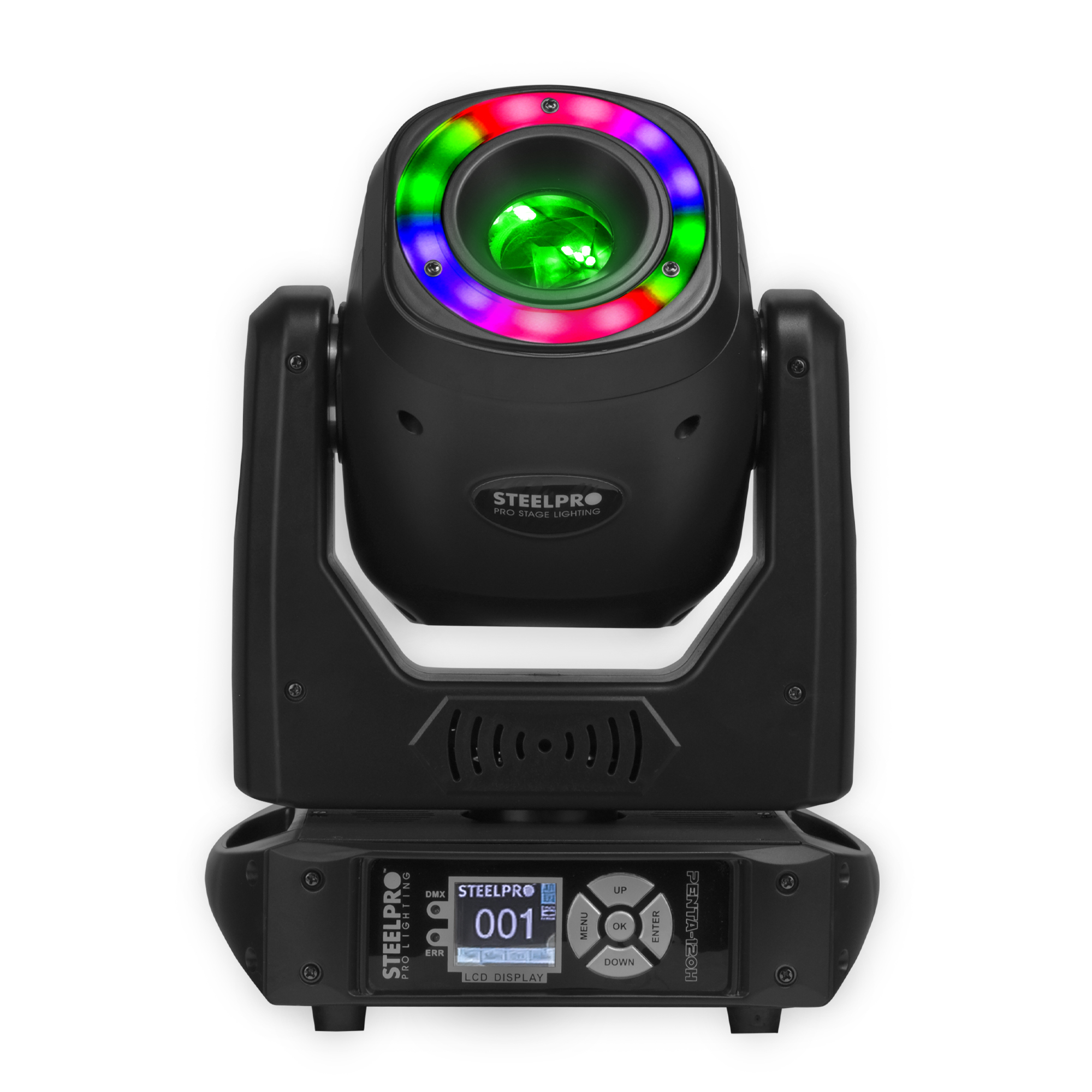 Foto 2 | Cabeza Móvil Spot 120w Prisma 5 Caras Aro Smd Case Steelpro