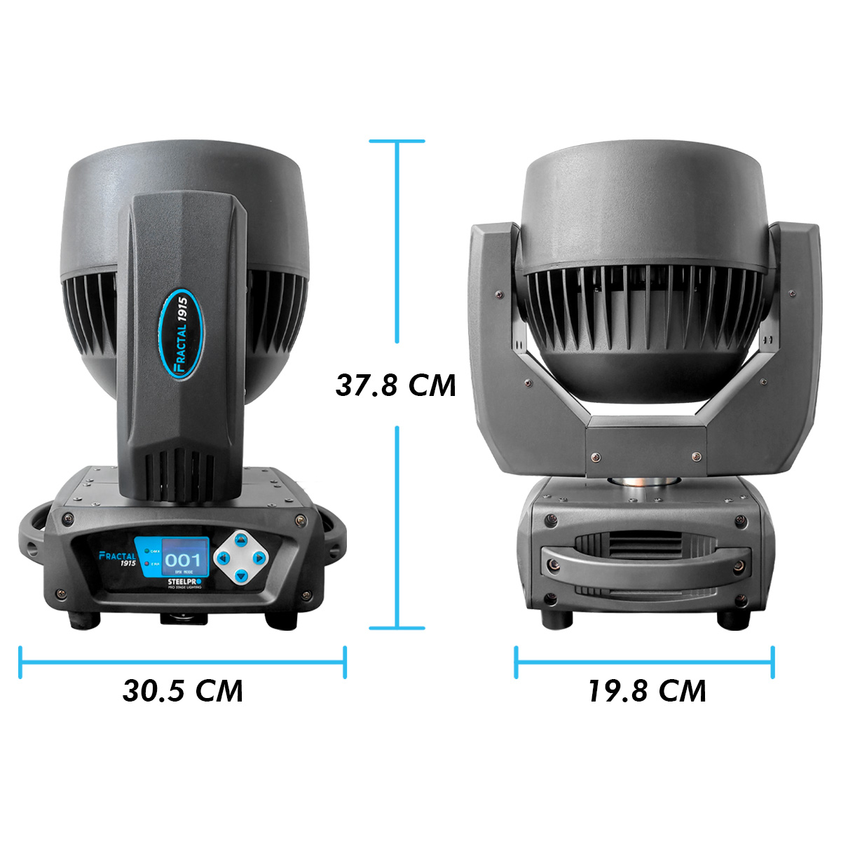 Foto 4 pulgar | Case Cabezas Robóticas Led 19x15w Rgbw Efecto Wash Steelpro