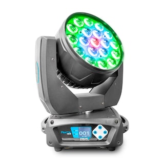 Foto 4 | Case Cabezas Robóticas Led 19x15w Rgbw Efecto Wash Steelpro