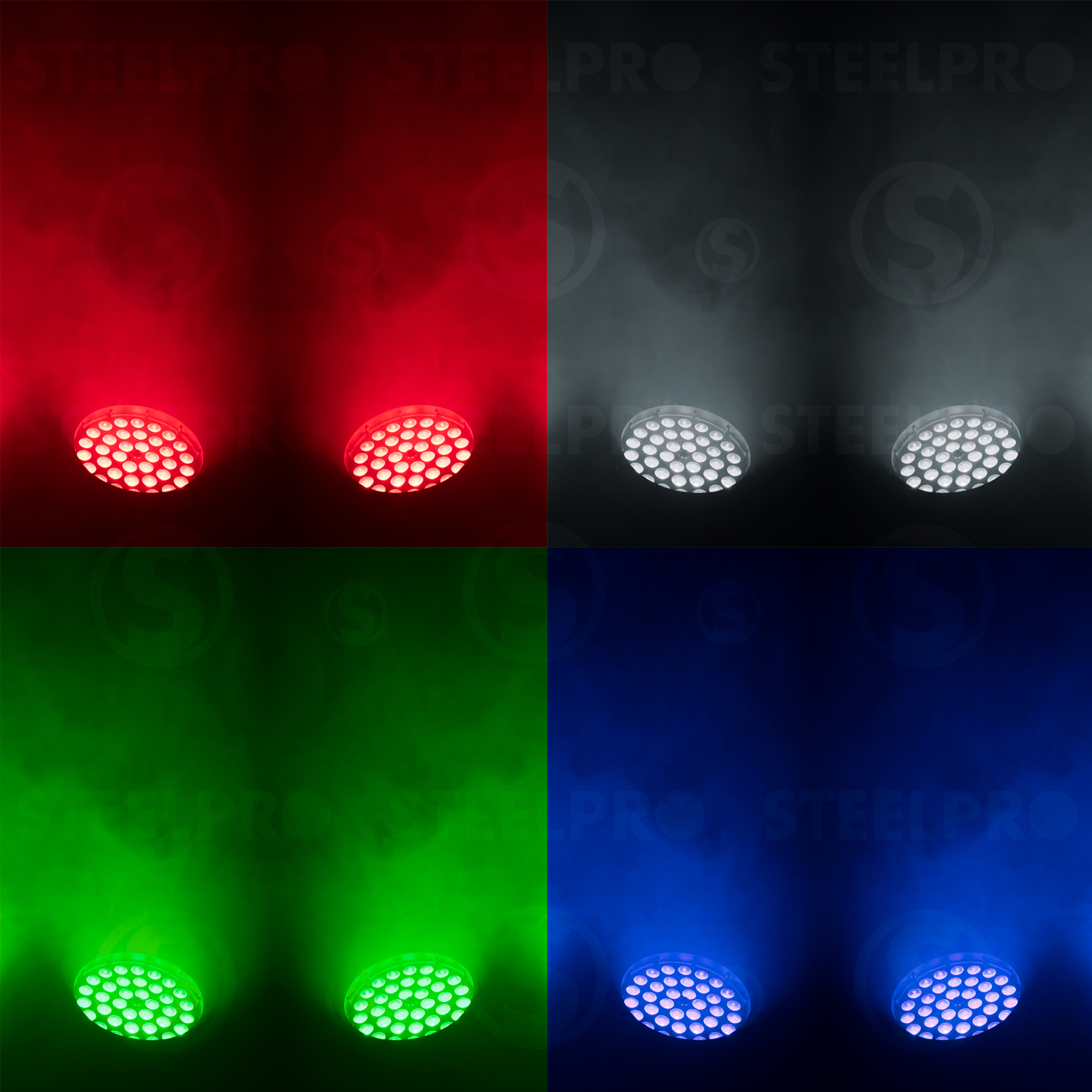 Foto 5 pulgar | Cabeza Robotica Led Wash/zoom Rgbw 36x15w Pizza-pro Steelpro