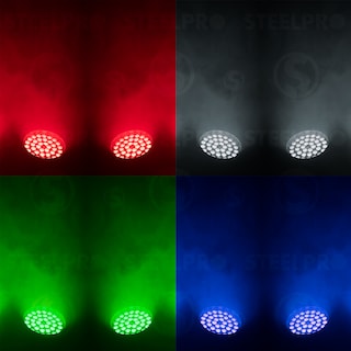 Foto 4 | Cabeza Robotica Led Wash/zoom Rgbw 36x15w Pizza-pro Steelpro