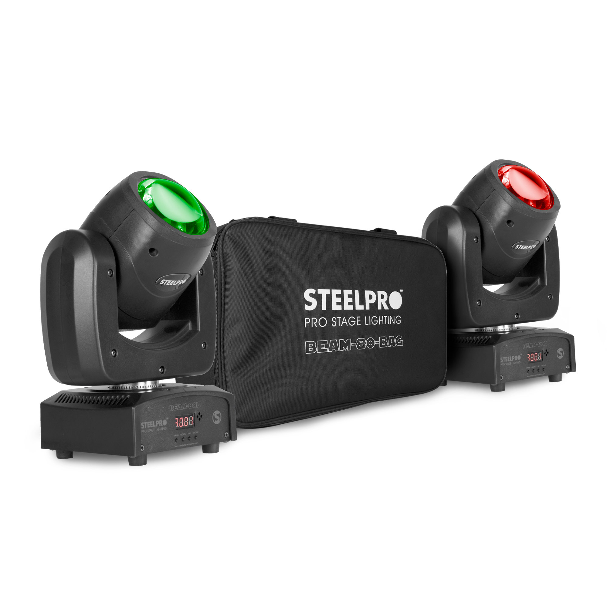 Foto 1 | Foco Móvil Led Steelpro Bag 80W RGBW con 2 Cabezas y Función Strobo
