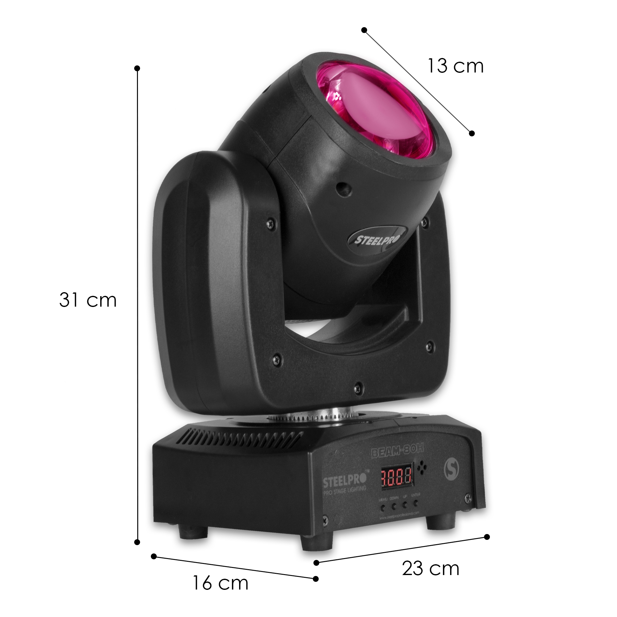 Foto 2 | Foco Móvil Led Steelpro Bag 80W RGBW con 2 Cabezas y Función Strobo