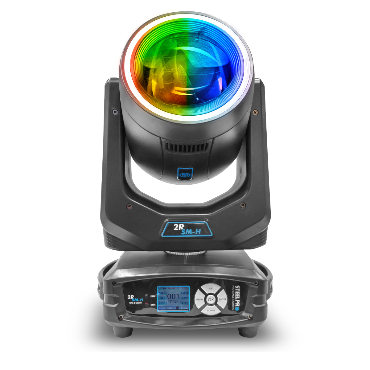 Foto 6 pulgar | Case 2 Cabezas Móviles Led Beam Profesional Rainbow Steelpro