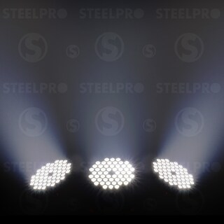 Foto 7 | Cañón Led Par 54 Led X 3w Rgb + Ambar Full Color - Steelpro