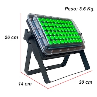 Foto 4 | Luz De Escenario Led Par Led Steelpro Wp-603par 127v Luces Color Rgb