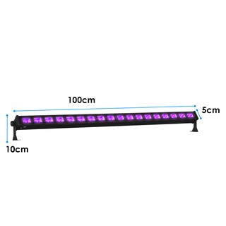 Foto 3 | Barra Led Ultravioleta Metalica 18x5 Watts Steelpro Uv185bar