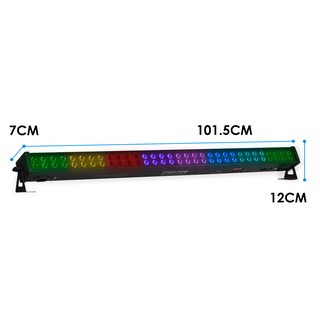 Foto 4 | Barra Led 64x2w Full Color 3 En 1 Dj Steelpro - 642bar