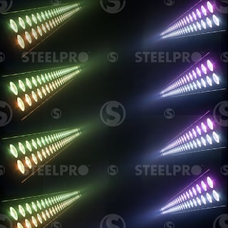 Foto 7 | Barra Led 64x2w Full Color 3 En 1 Dj Steelpro - 642bar