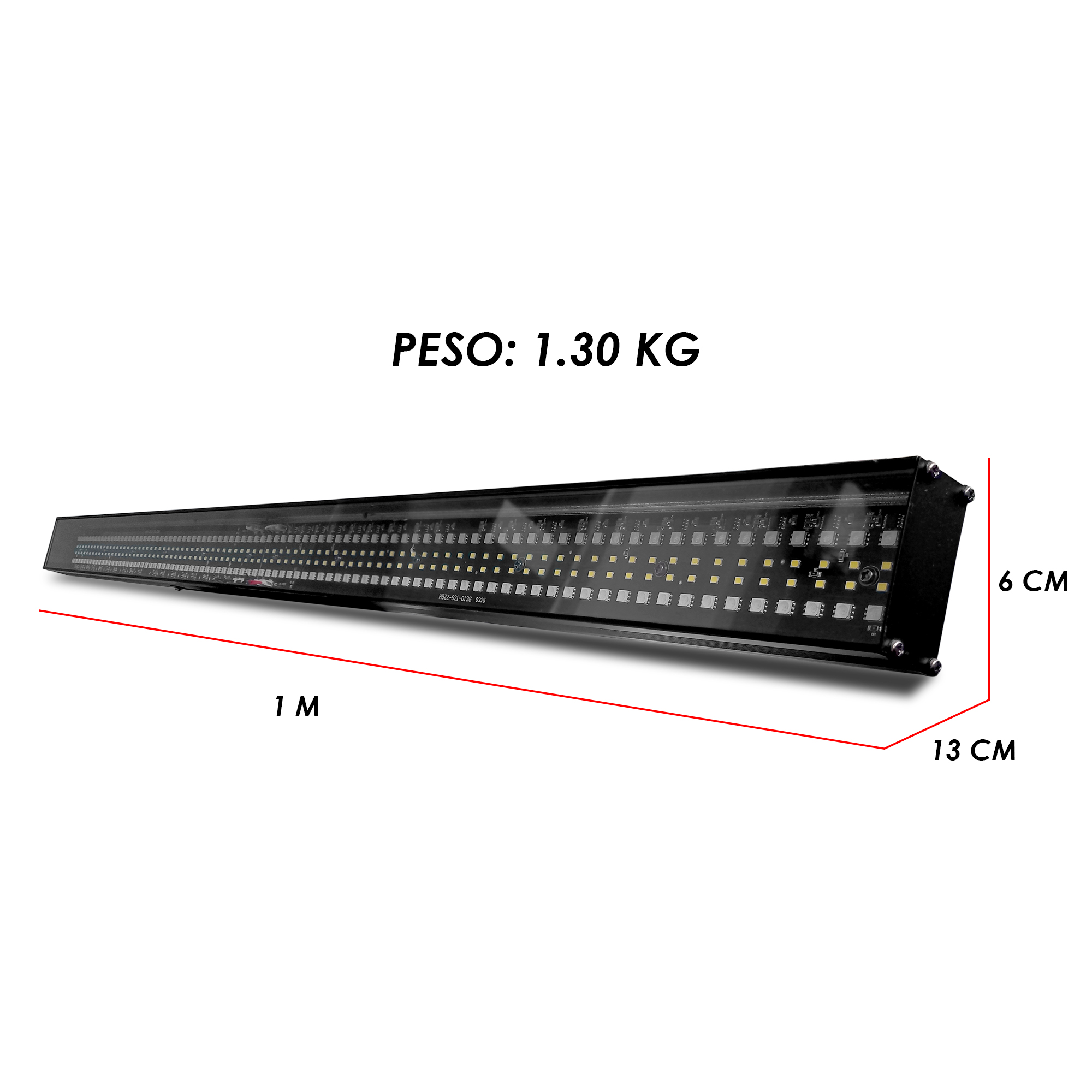 Foto 5 pulgar | Barra Profesional Rgb+estrobo Dmx512 Alta Potencia Steel Pro