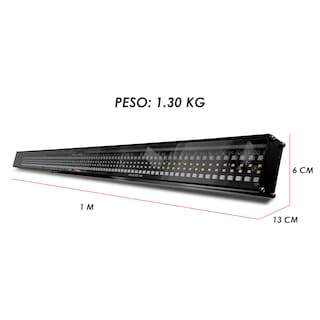 Foto 4 | Barra Profesional Rgb+estrobo Dmx512 Alta Potencia Steel Pro