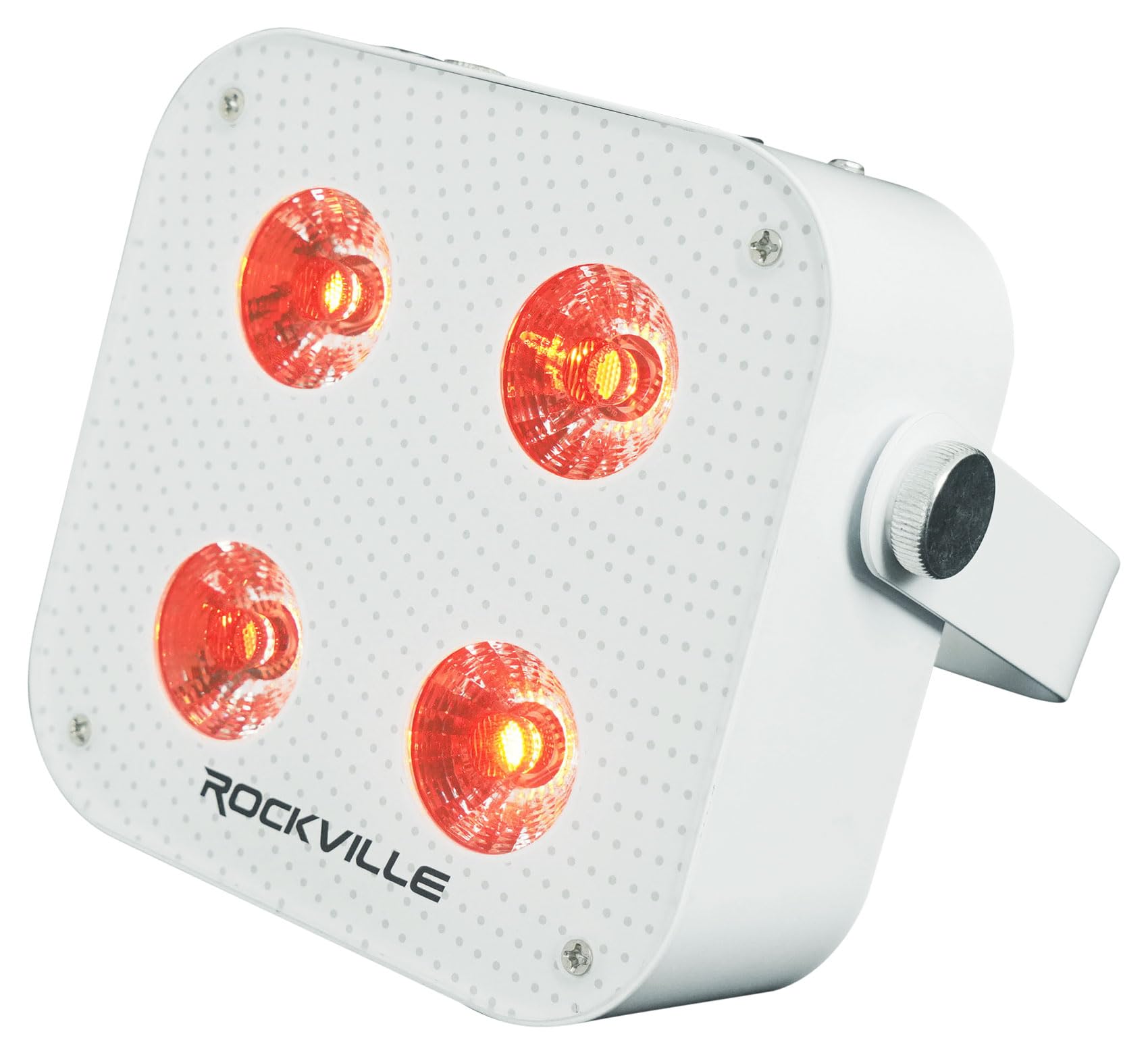 Foto 3 pulgar | Lámpara Led De Lavado Rockville Rf4 V2 Rgbwa+uv, Paquete De 4 Unidades, Color Blanco - Venta Internacional.