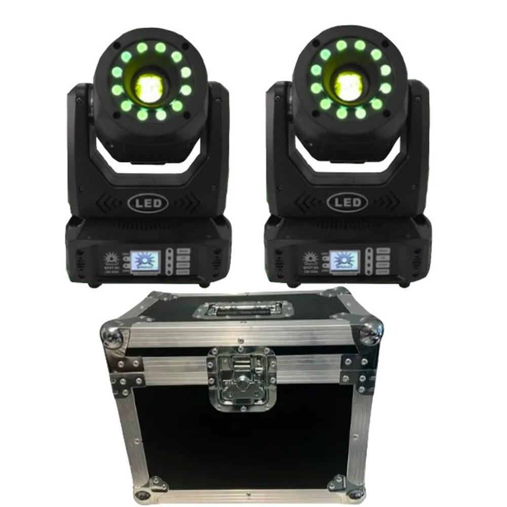 Foto 1 | Case 2 Cabezas Roboticas Spot Led 90w