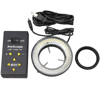 Foto 1 | Lámpara De Anillo Para Microscopio Amscope Led-144a 144-led Con Adaptador - Venta Internacional.