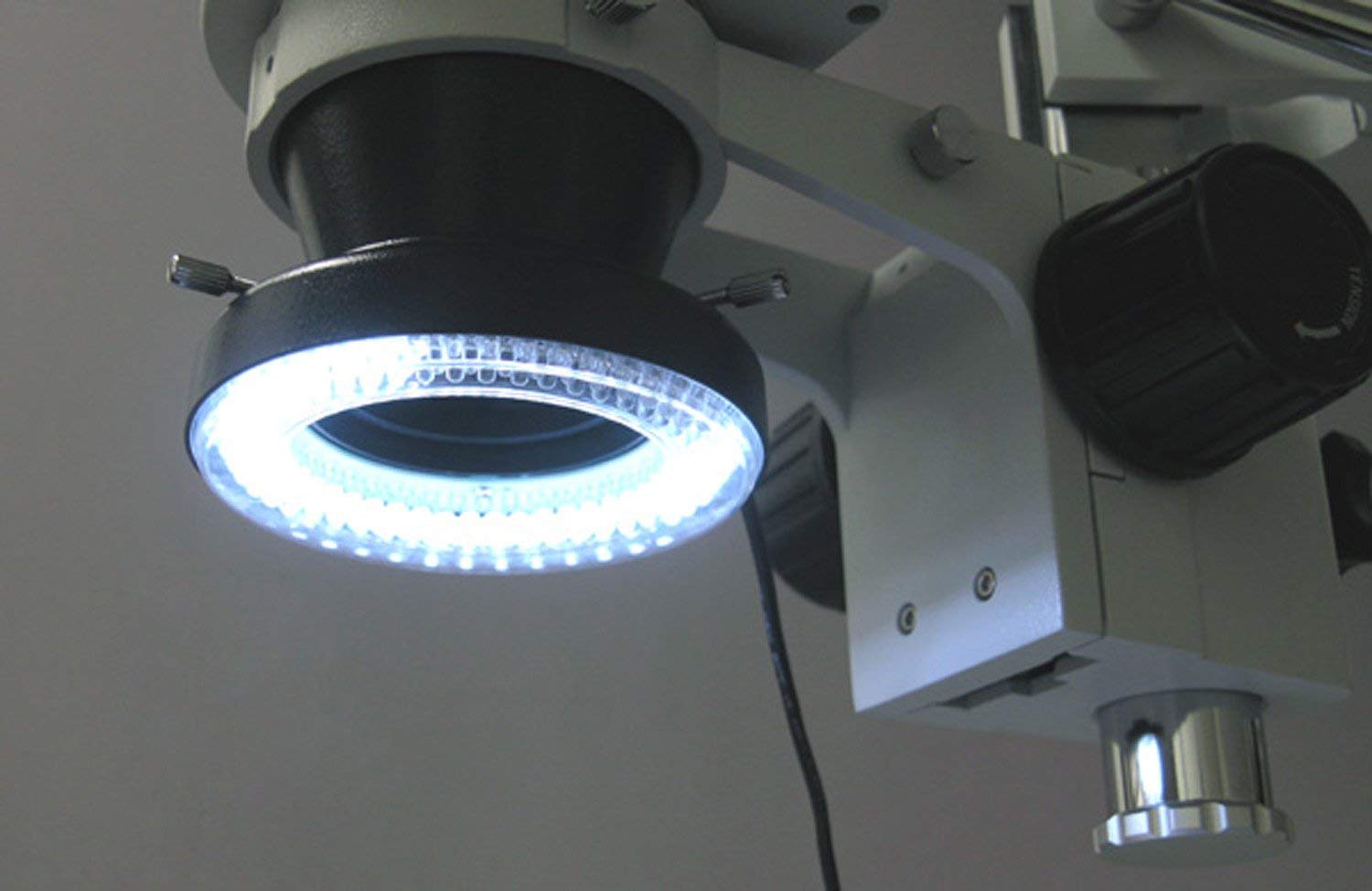 Foto 6 | Lámpara De Anillo Para Microscopio Amscope Led-144a 144-led Con Adaptador - Venta Internacional.
