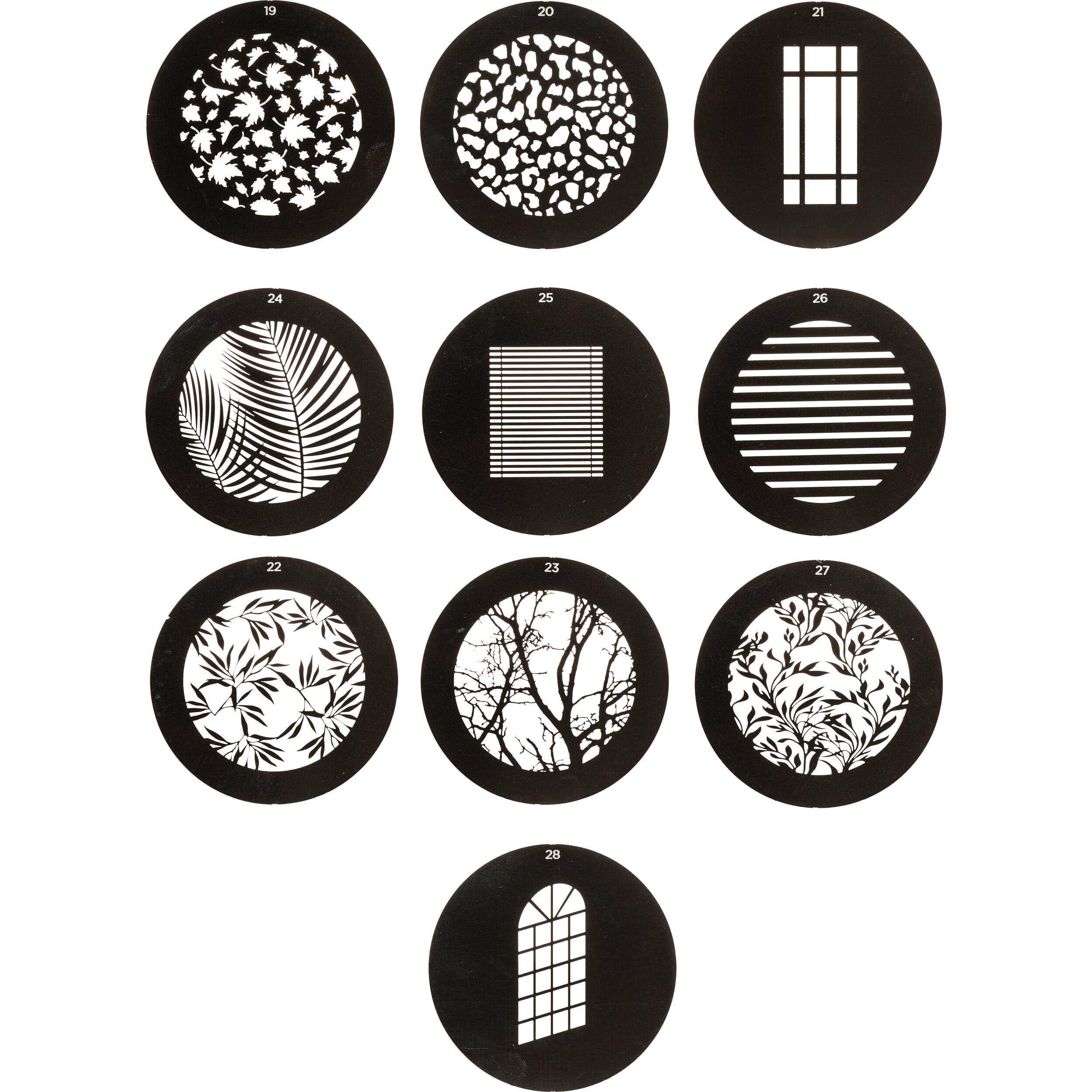 Gobo Pack Westcott Environmental Designs For Optical Spot - Venta Internacional. $2,507
