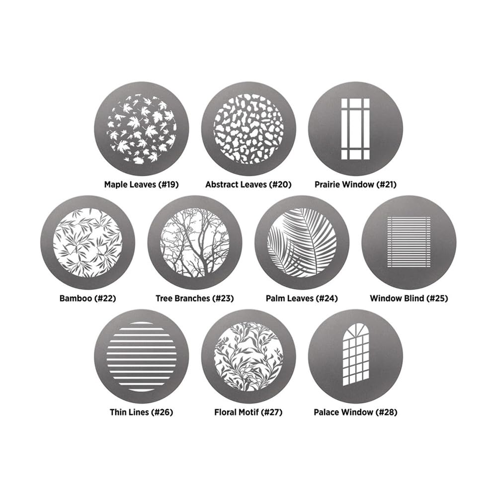 Foto 4 pulgar | Gobo Pack Westcott Environmental Designs For Optical Spot - Venta Internacional.