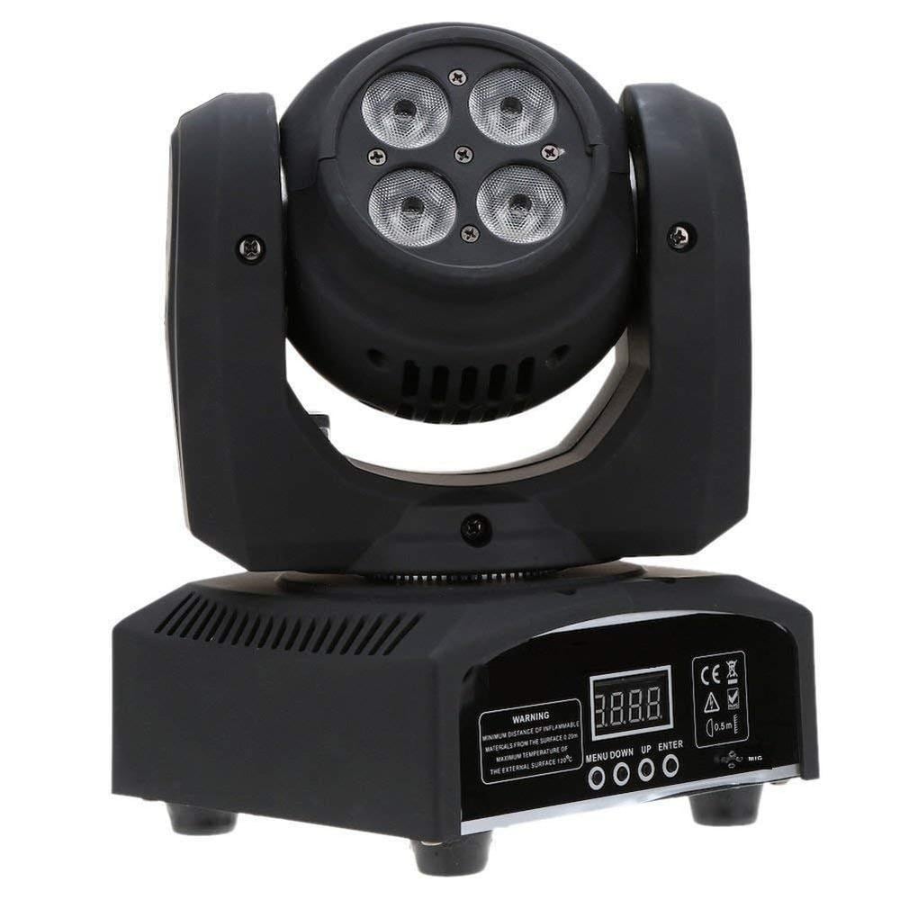 Cabeza Mini Robot Doble Cara Wash 4x10 Rgb Beam 1x10 Rgbw $1,454