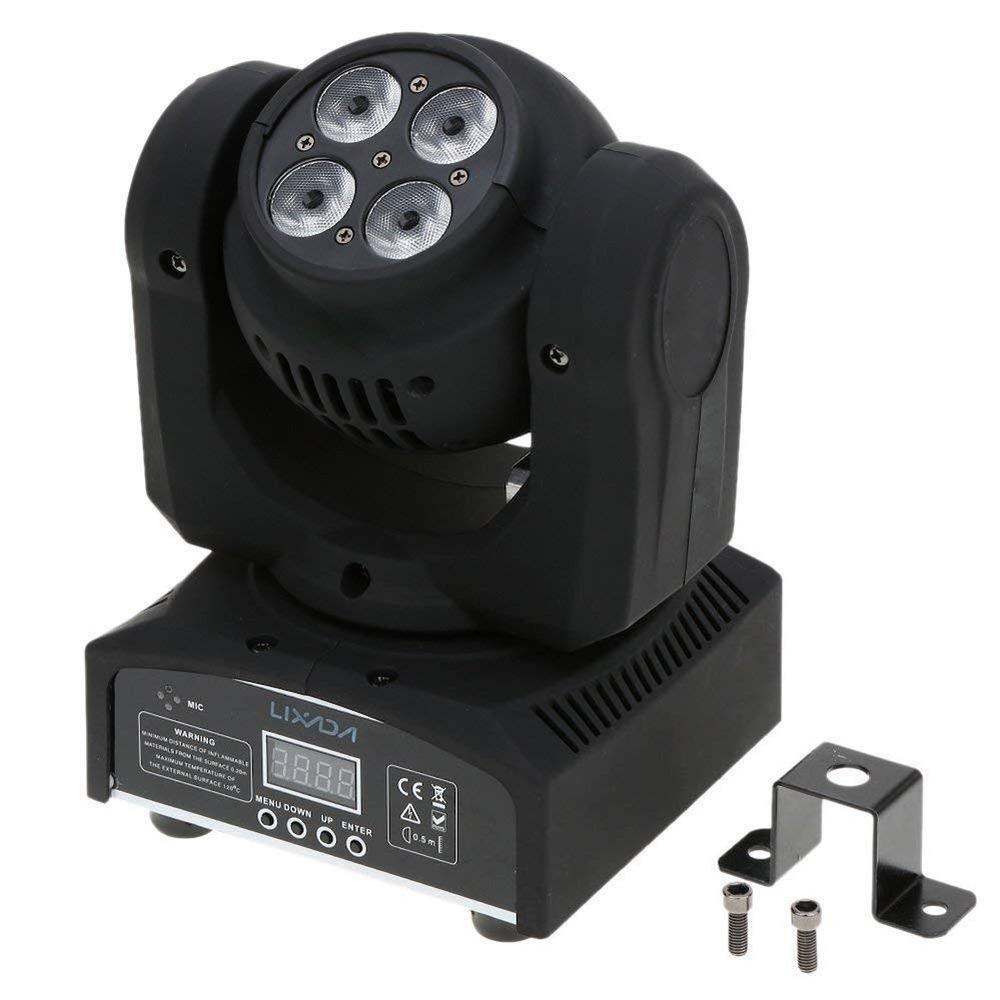 Foto 4 pulgar | Cabeza Mini Robot Doble Cara Wash 4x10 Rgb Beam 1x10 Rgbw