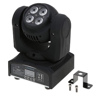 Foto 3 | Cabeza Mini Robot Doble Cara Wash 4x10 Rgb Beam 1x10 Rgbw
