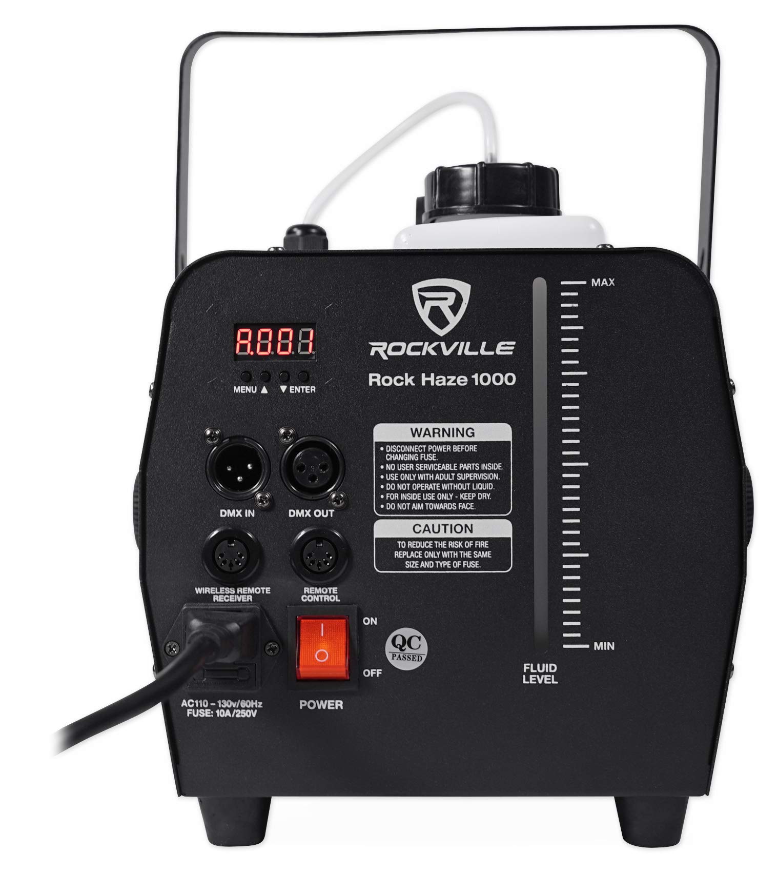 Foto 4 | Máquina Hazer Rockville Rockhaze 1000 Cfm Dmx 1000 Ml/min - Venta Internacional.