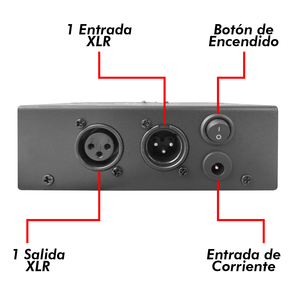 Foto 2 | Luz De Escenario Led Divisor De Señal Splitter Steelpro Mod: W2-link_8 Luces Color Blanco