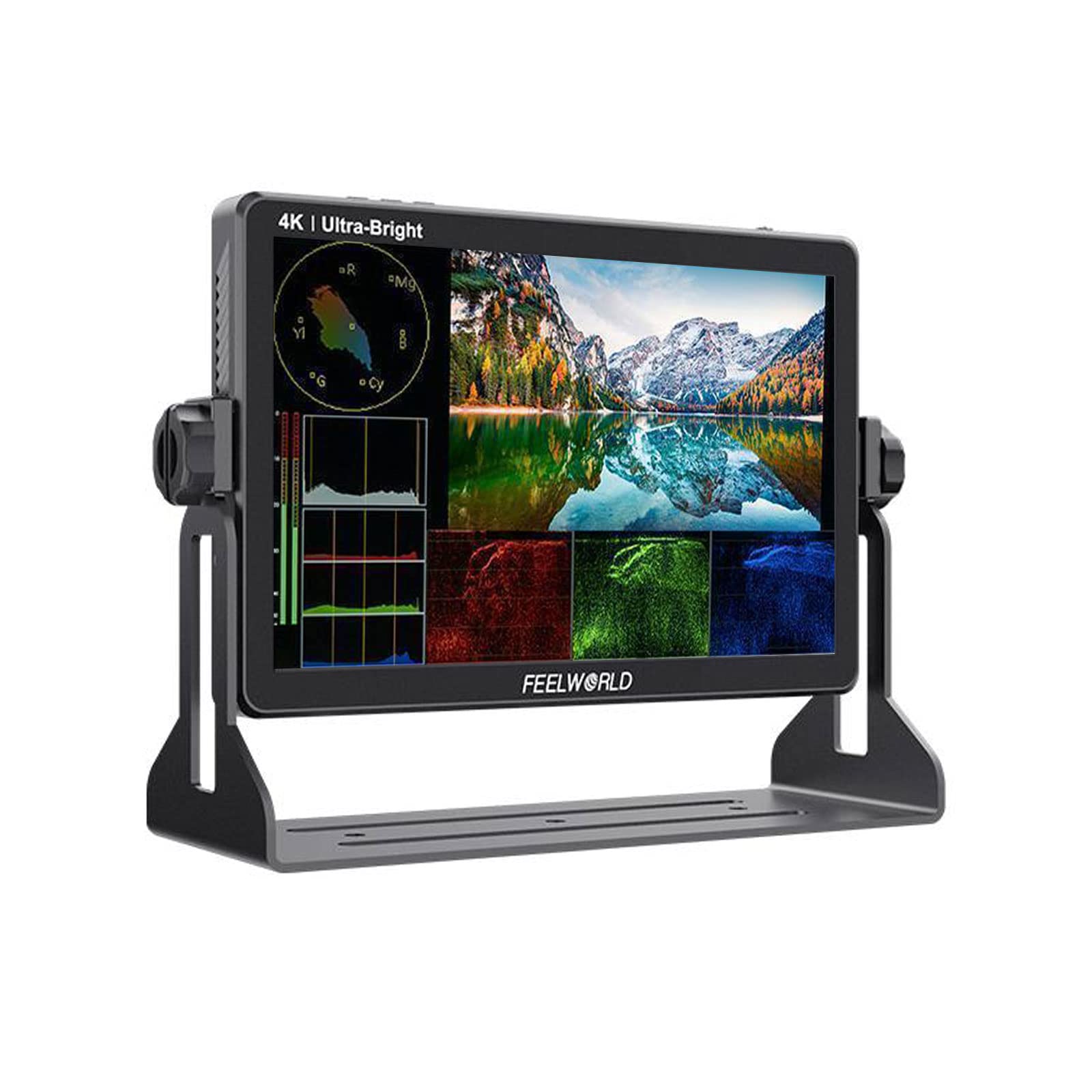 Monitor De Campo Con Cámara Feelworld Lut11s De 10 1''  2000 Nits  3g  Sdi 4k - Venta Internacional.
