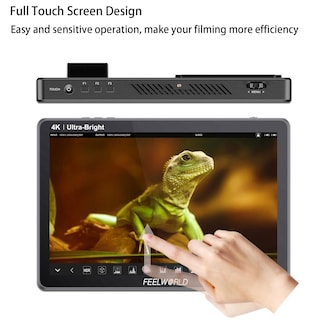 Foto 3 | Monitor De Campo Con Cámara Feelworld Lut11s De 10 1'' 2000 Nits 3g Sdi 4k - Venta Internacional.