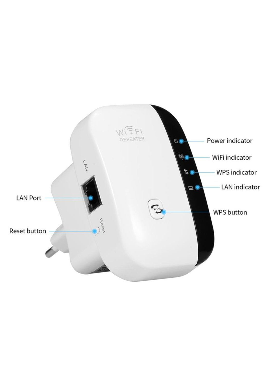 Foto 5 pulgar | Amplificador Wifi Repetidor de Señal 300mbps Remex Blanco - Venta Internacional