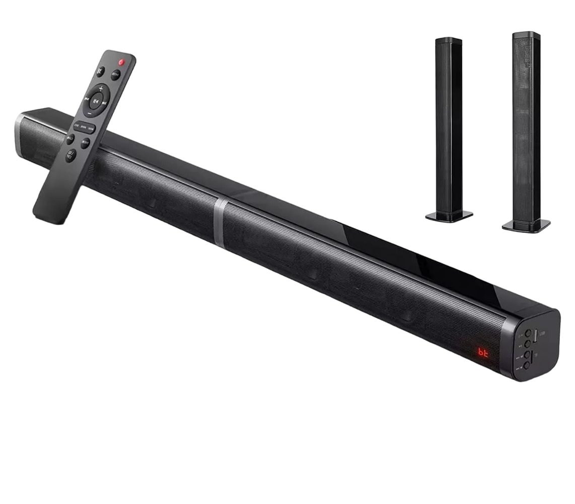 Barra De Sonido Cine En Casa Desmontable Bluetooth Bocinas $1,979