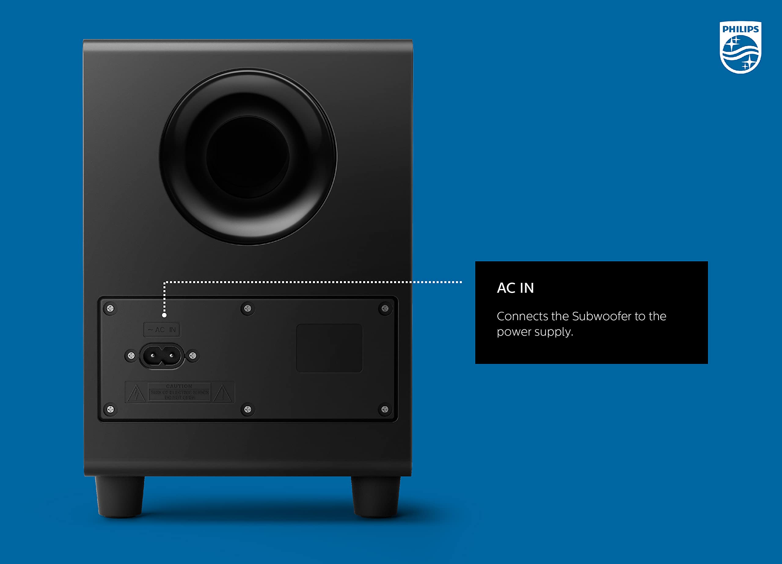 Foto 6 | Altavoz de Barra de Sonido Philips B5305 2.1 con Subwoofer Inalámbrico - Venta Internacional