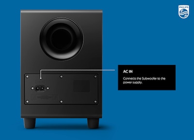 Foto 6 | Altavoz de Barra de Sonido Philips B5305 2.1 con Subwoofer Inalámbrico - Venta Internacional