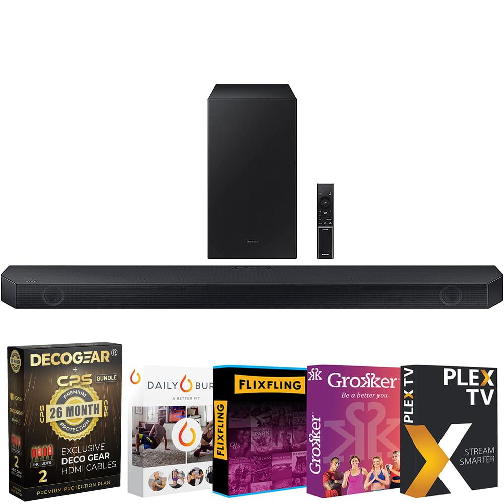 Barra De Sonido Samsung Hw-q600c De 3.1.2 Canales Con Subwoofer Dolby Atmos - Venta Internacional.
