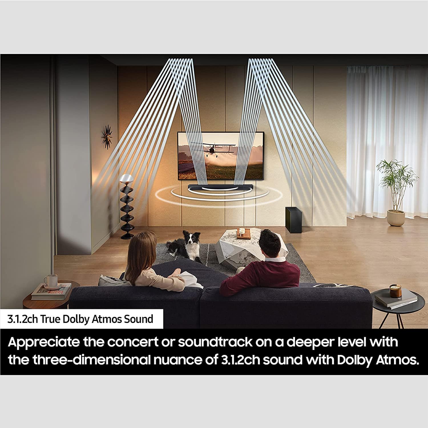 Foto 8 pulgar | Barra De Sonido Samsung Hw-q600c De 3.1.2 Canales Con Subwoofer Dolby Atmos - Venta Internacional.