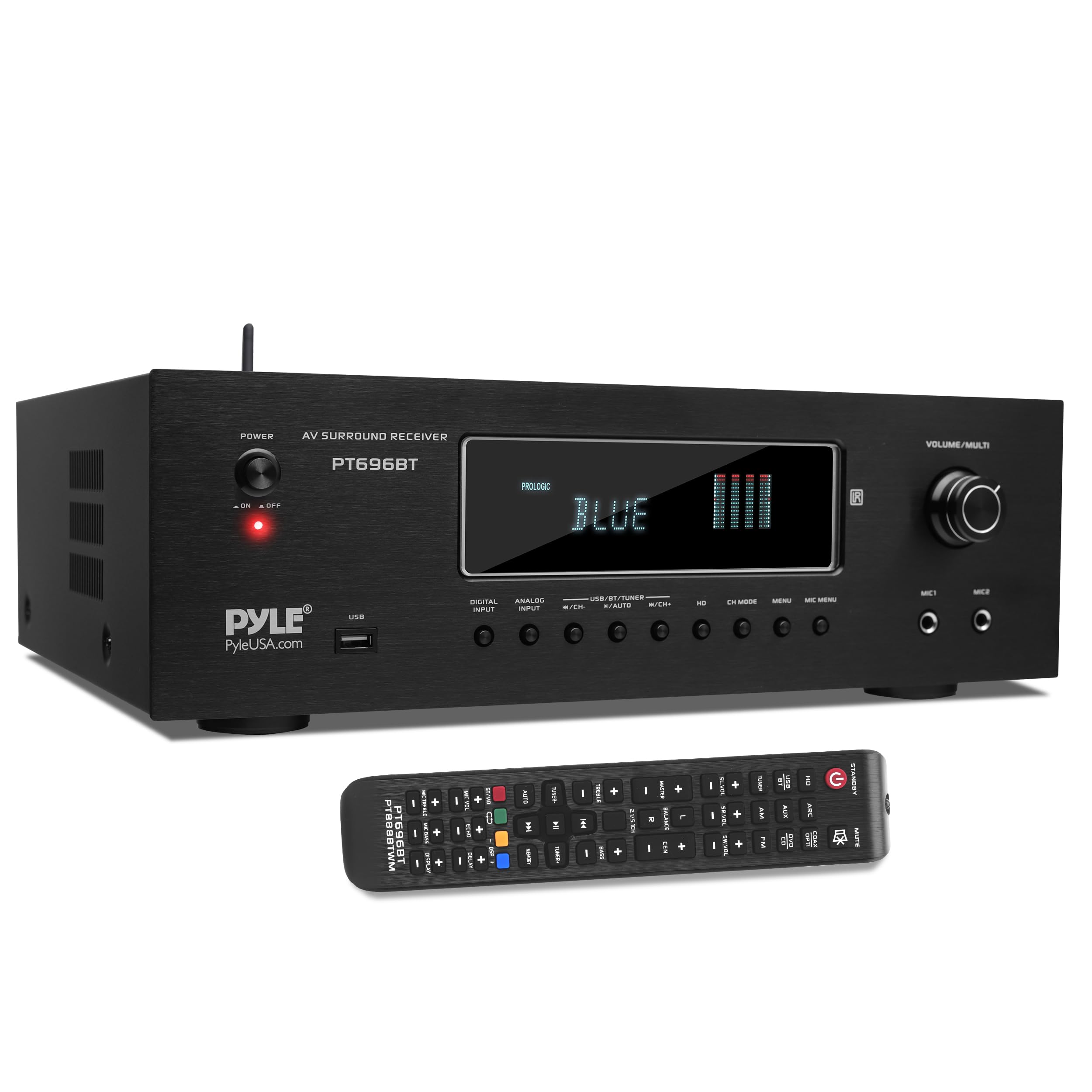 Sistema De Altavoces Pa Portátil Pyle Phpwa10tb Con 2 Micrófonos Inalámbricos - Venta Internacional.