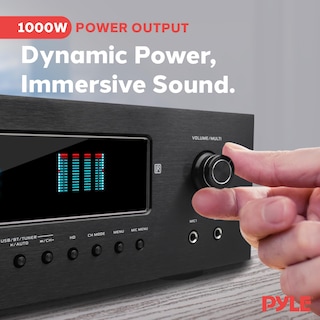 Foto 2 | Sistema De Altavoces Pa Portátil Pyle Phpwa10tb Con 2 Micrófonos Inalámbricos - Venta Internacional.